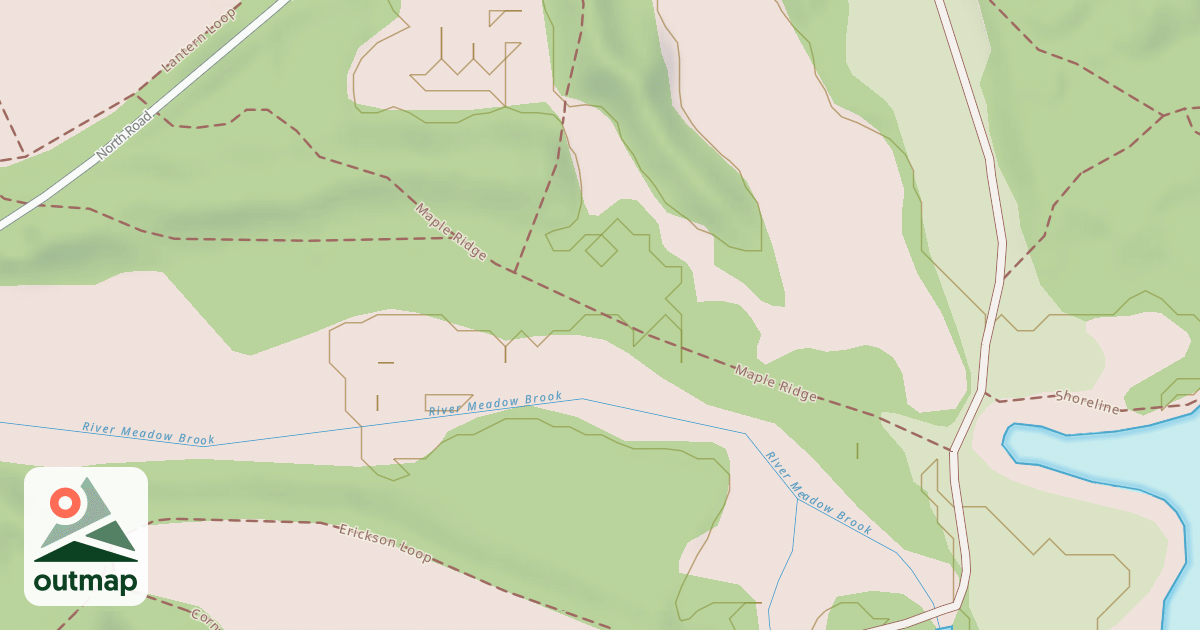 Map of Maple Ridge Trail