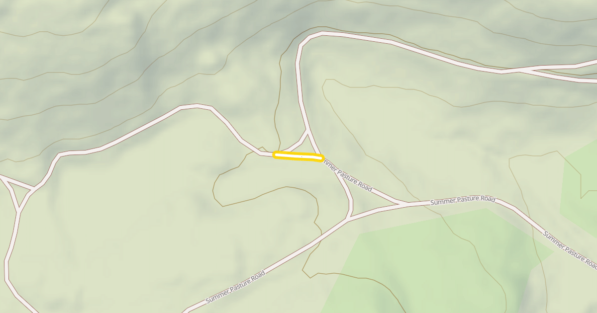Map preview of Summer Pasture Road
