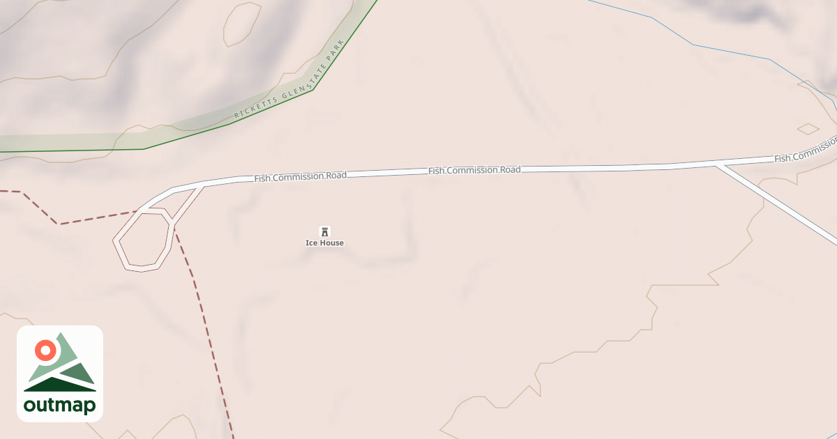Map of Mountain Springs Road