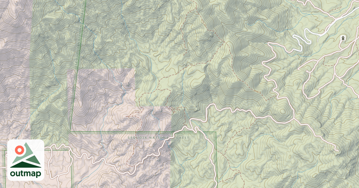 Map of BLACK GULCH