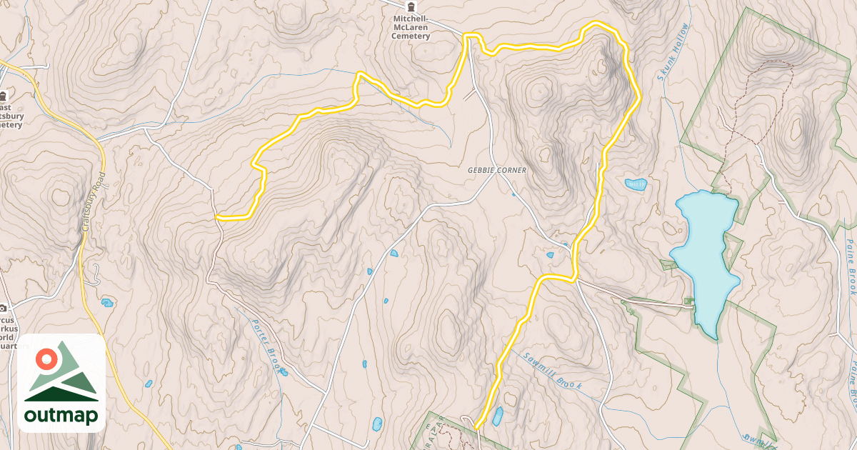 Map of Great Circle