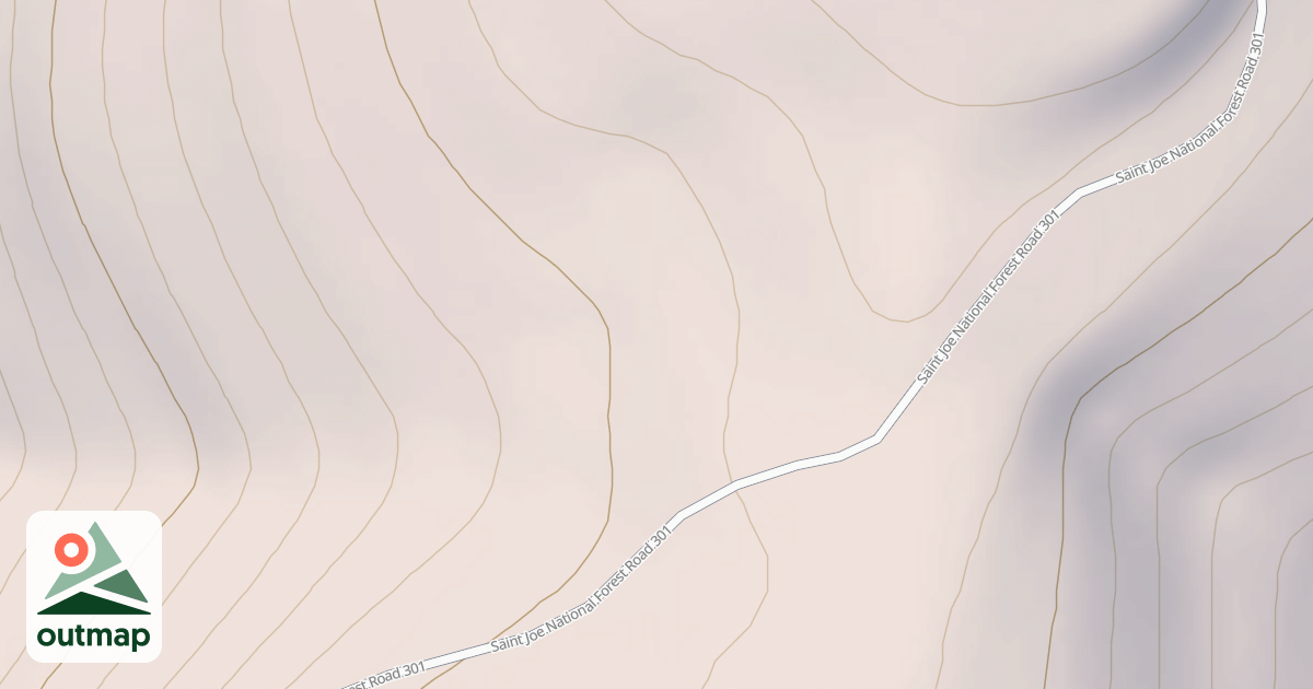Map of MAIDEN SPRINGS