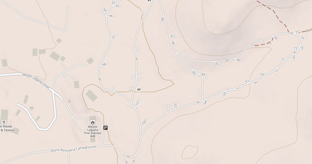 Map preview of BURNT RANCHERIA CG B