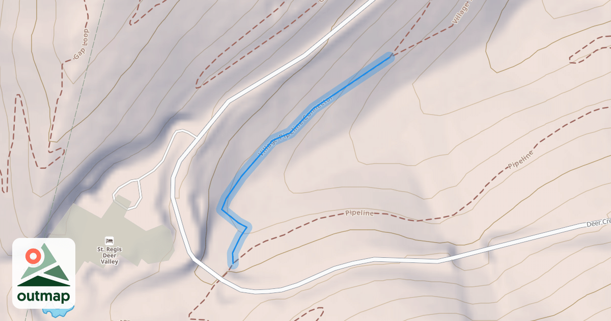 Map of Village Pipeline Connector