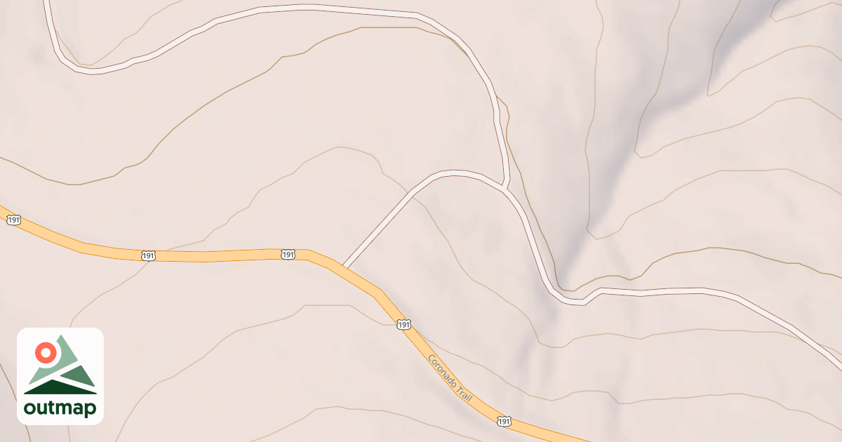 Map of USFS National Forest System Roads {50BC5E44-086D-4D9A-80C4-F3899F895B96}