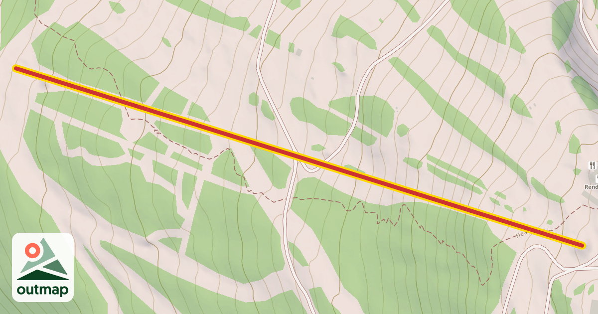 Map of Catskinner Express