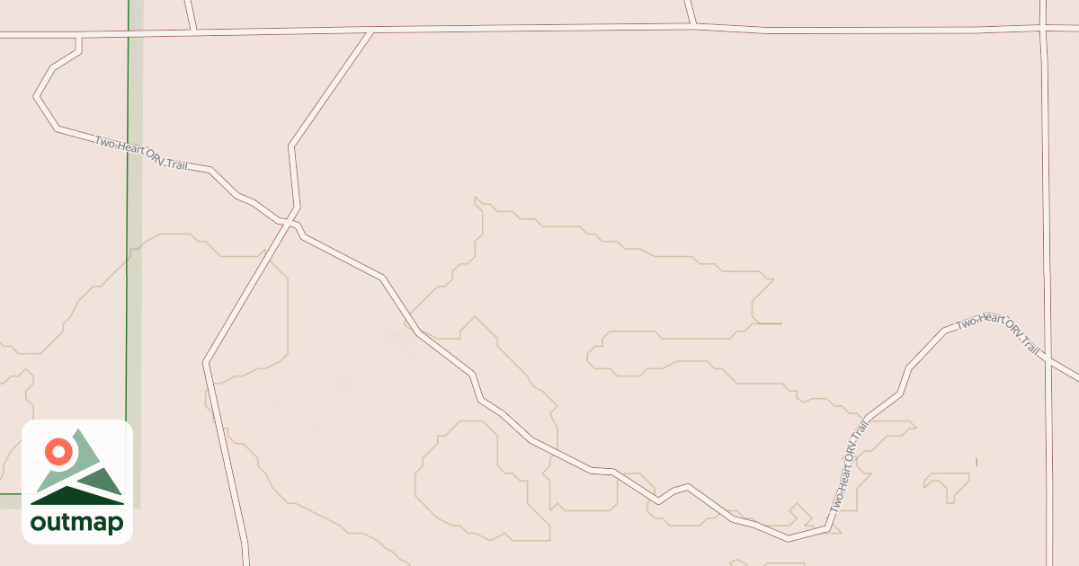 Map of Two-heart Trail