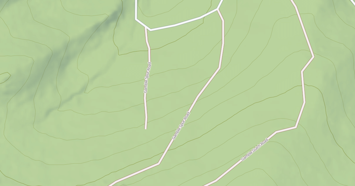 Map preview of GAMBLE SPUR