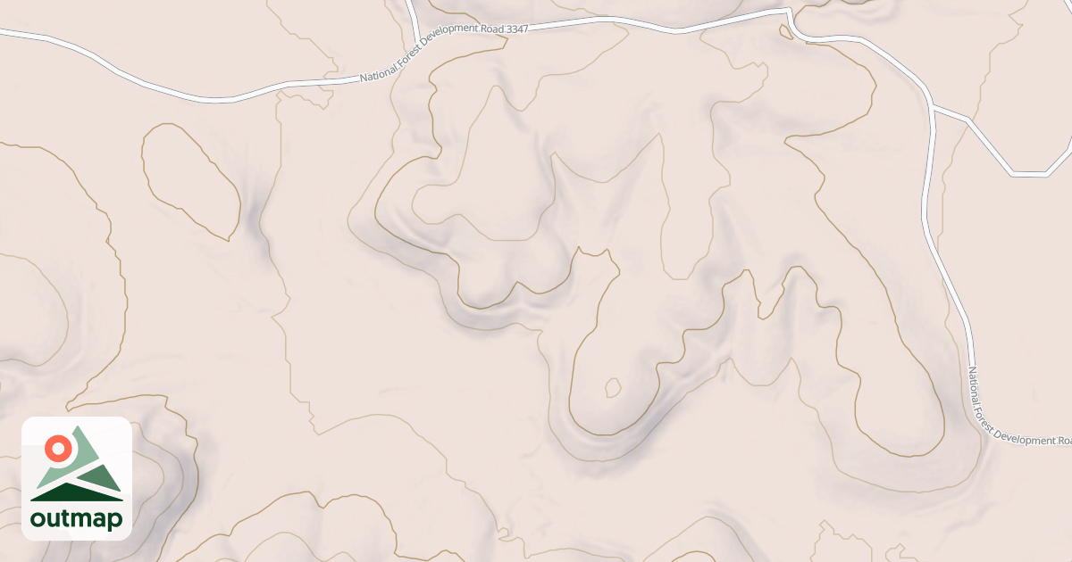 Map of CHERRY BUTTE