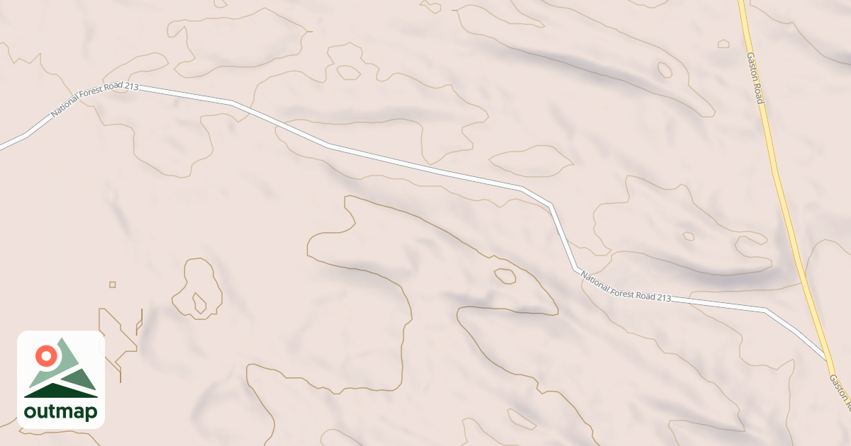 Map of USFS National Forest System Roads {5163ACBD-E29E-4CC6-AF56-387D56F365B2}
