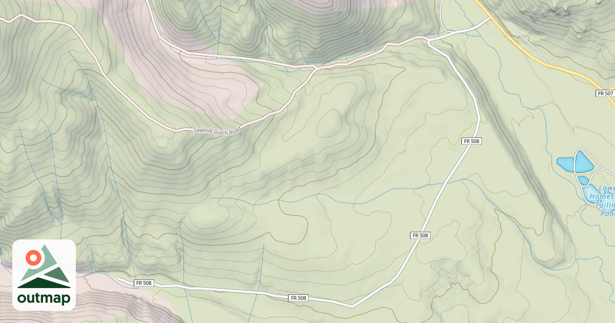 Map of SHALLOW CR