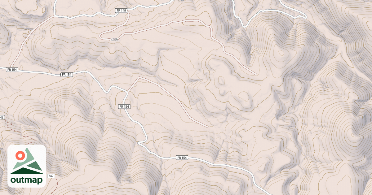 Map of 4255F