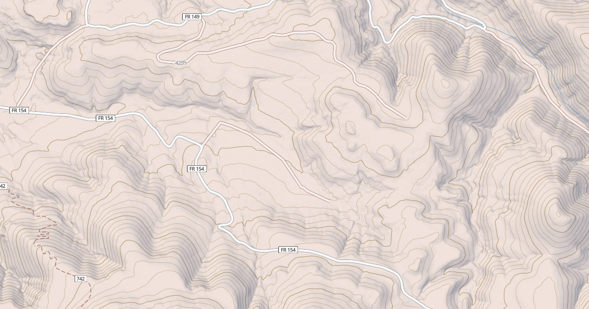 Map preview of 4255F