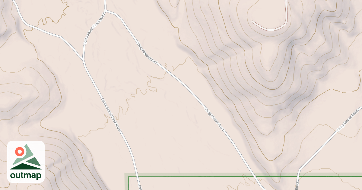 Map of CHING CREEK