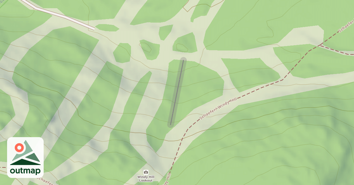 Map of Darby Woods