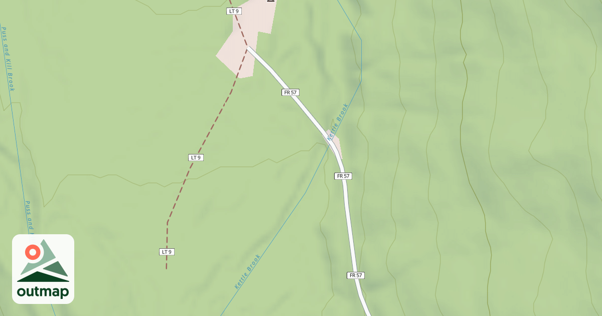 Map of Furnace Brook