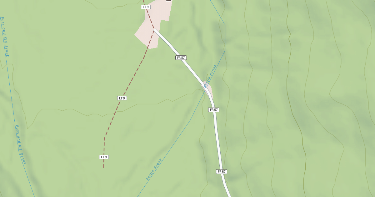 Map preview of Furnace Brook