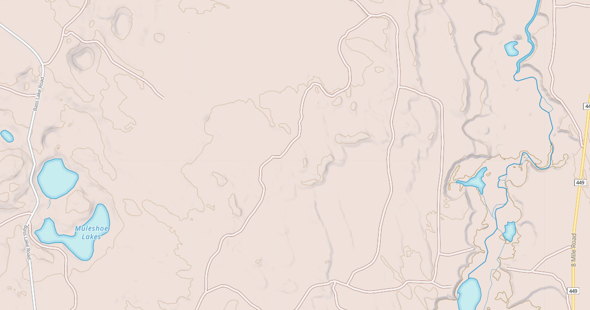 Map preview of MULE SPUR