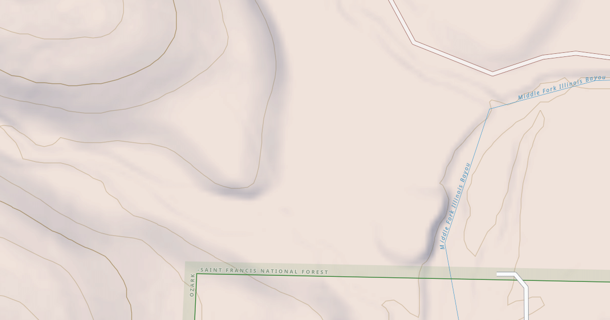 Map preview of MIDDLE FORK NORTH