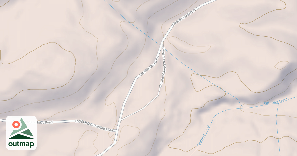Map of CATARACT CAMPGROUND