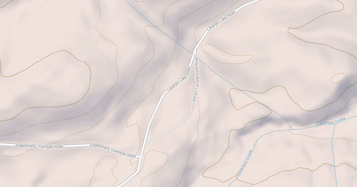 Map preview of CATARACT CAMPGROUND