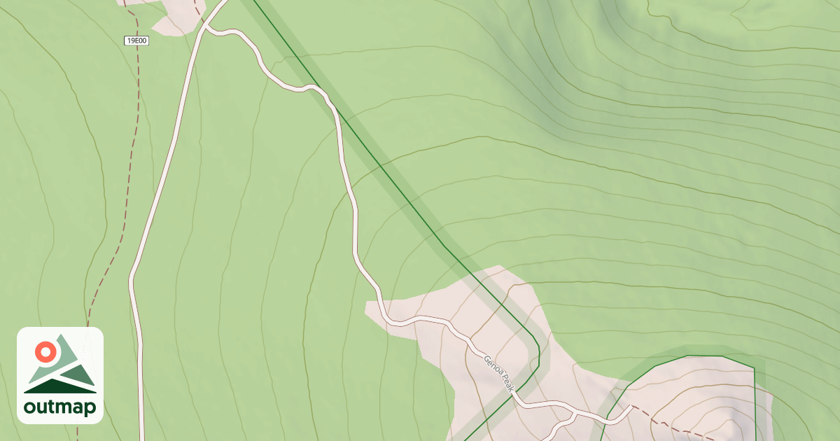 Map of GENOA PEAK ROAD C SPUR