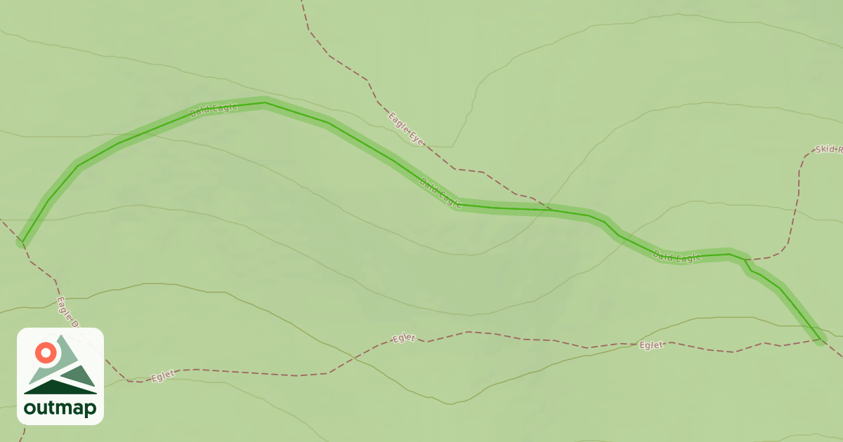 Map of Bald Eagle