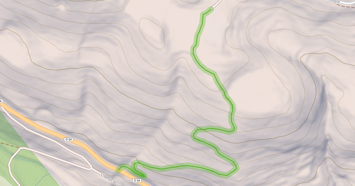 Map preview of La Poudreuse