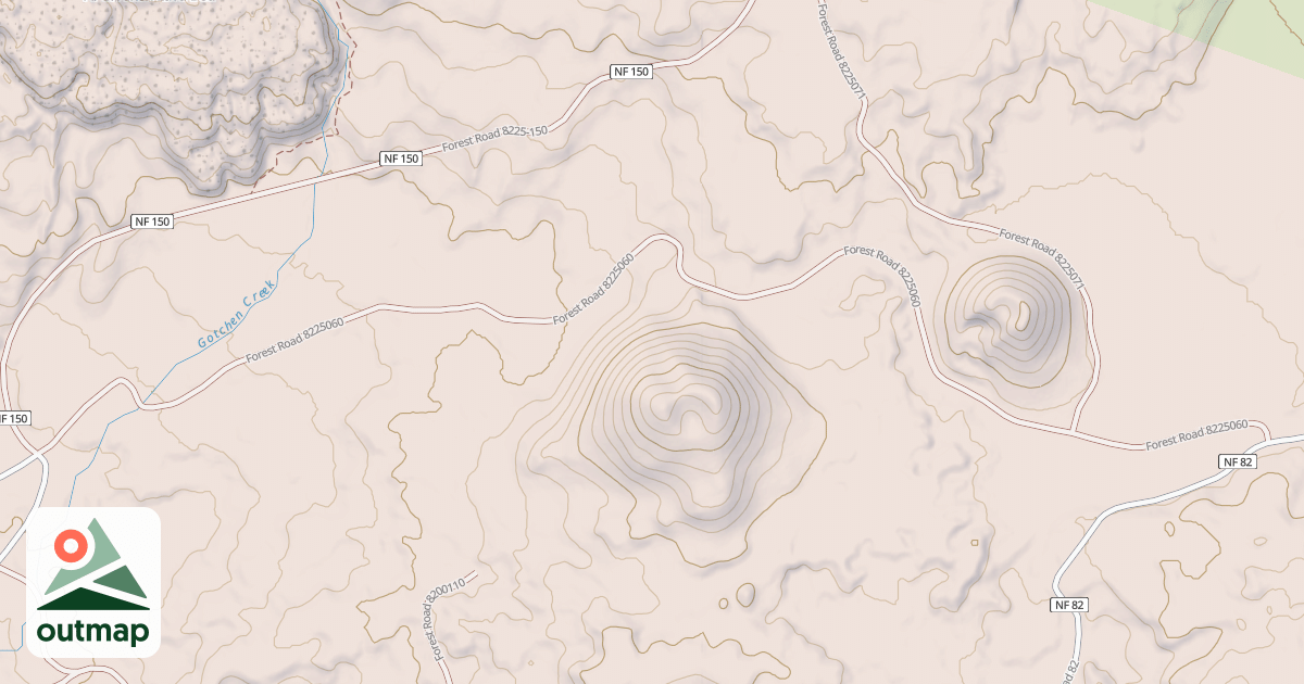 Map of N80