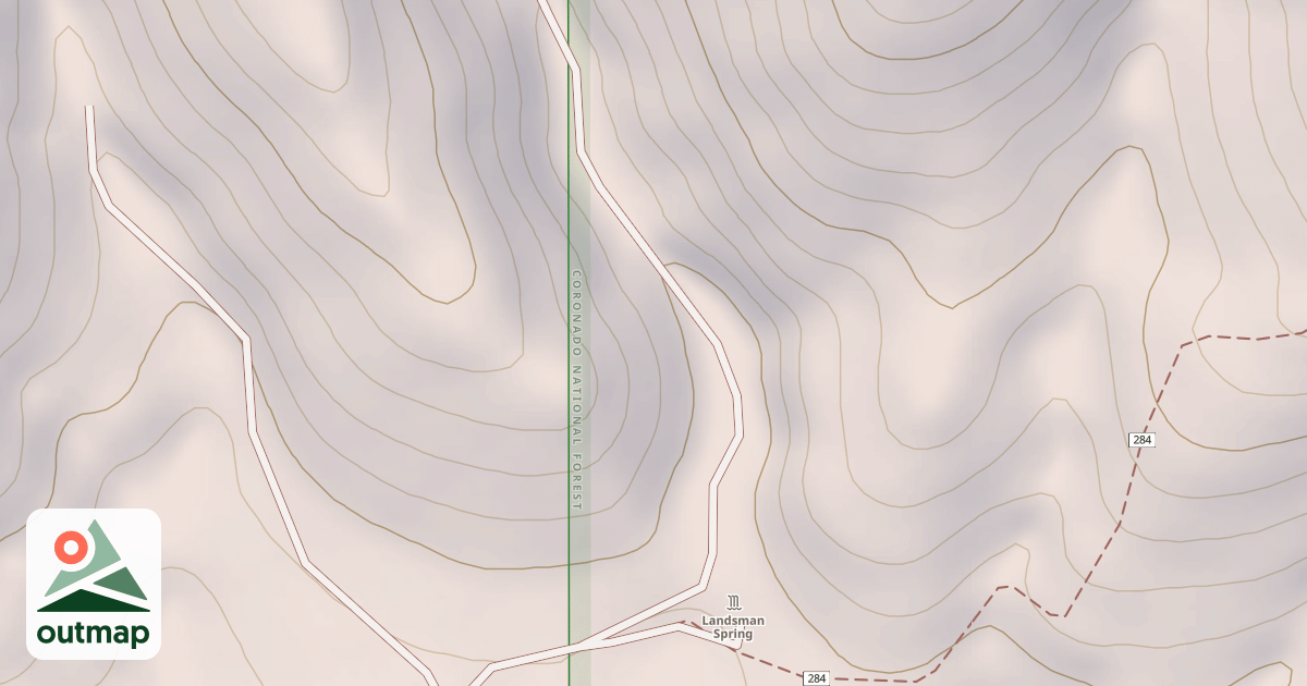Map of LANDSMAN CAMP