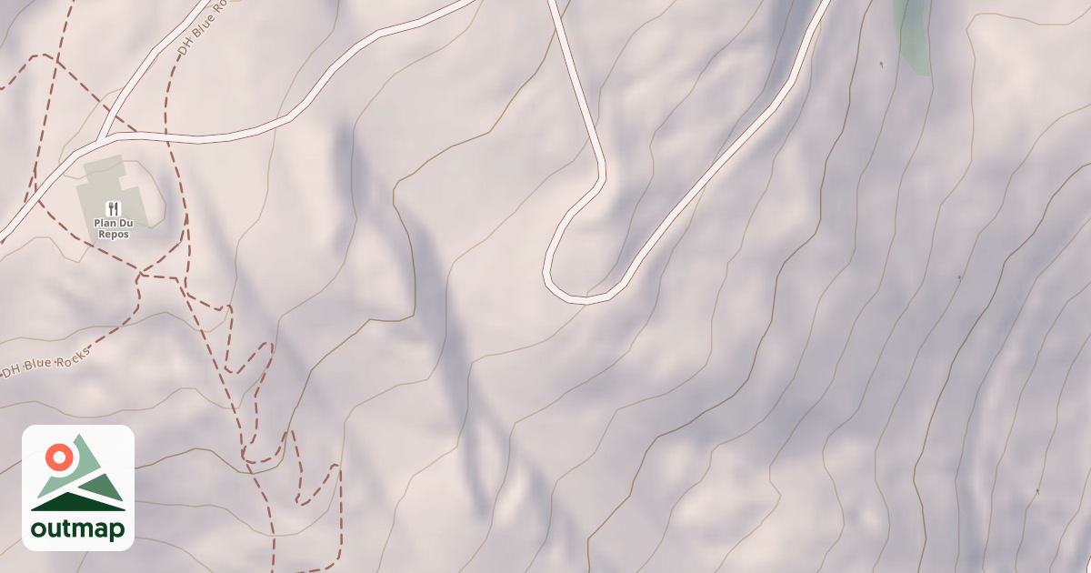 Map of Funcross du Petit Saint-Bernard