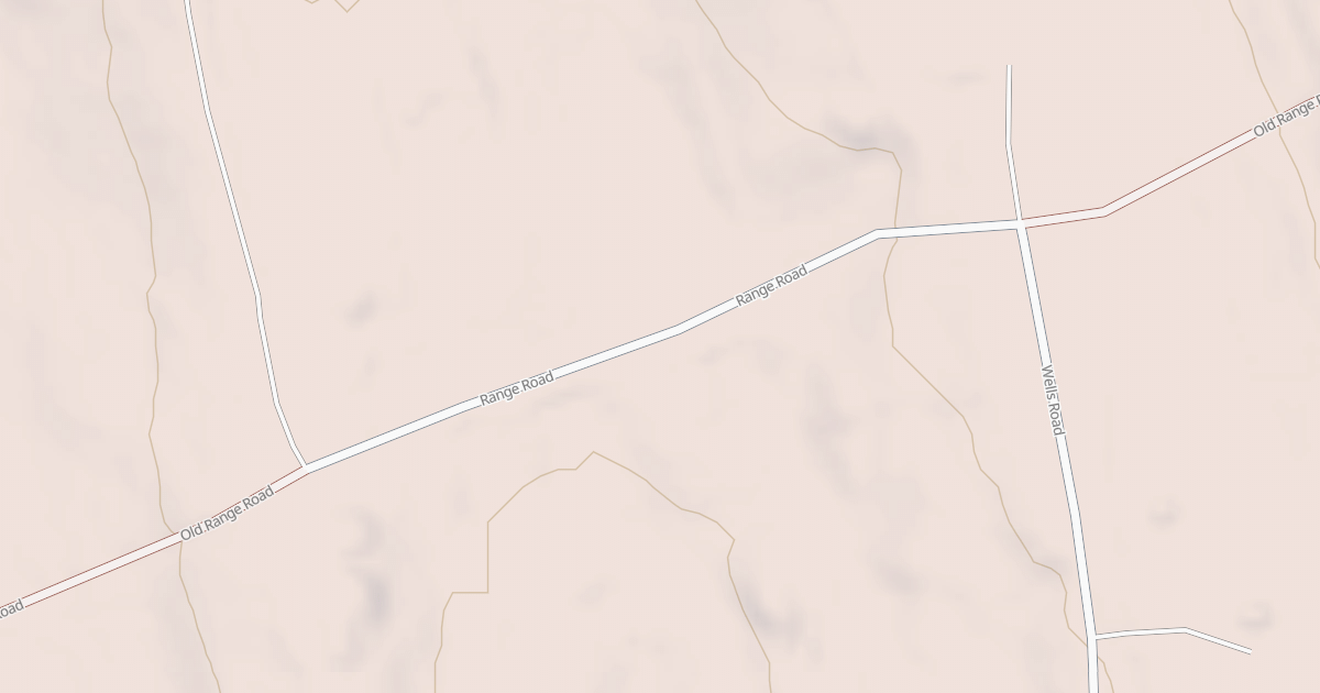 Map preview of Range Rd