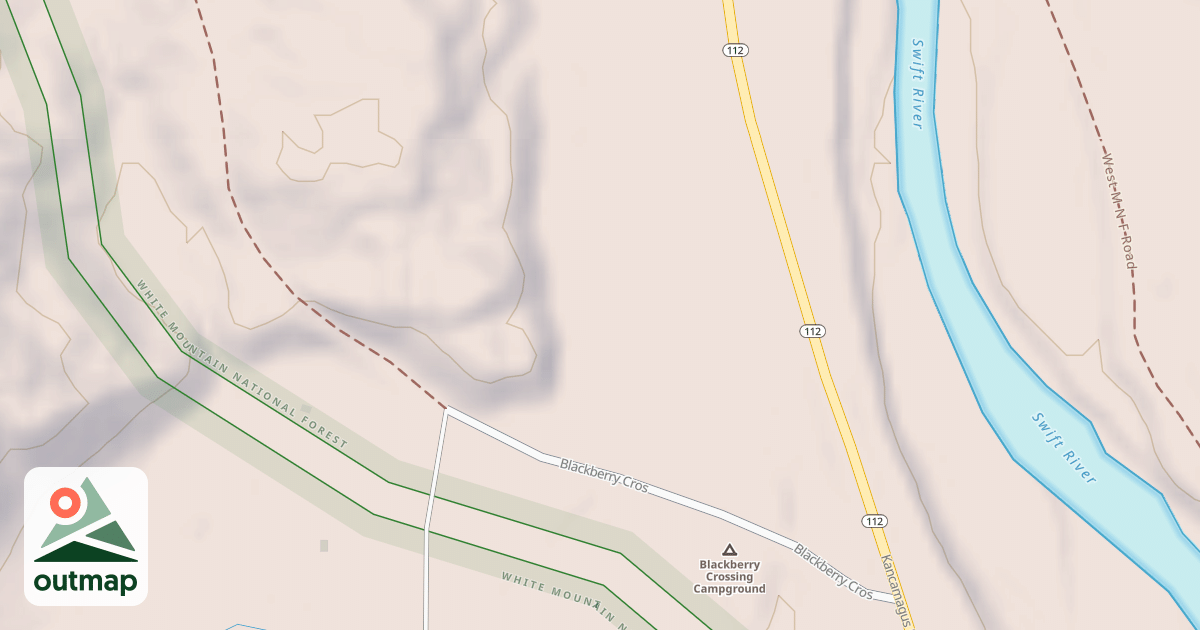Map of BLACKBERRY CROSSING CG SPUR A