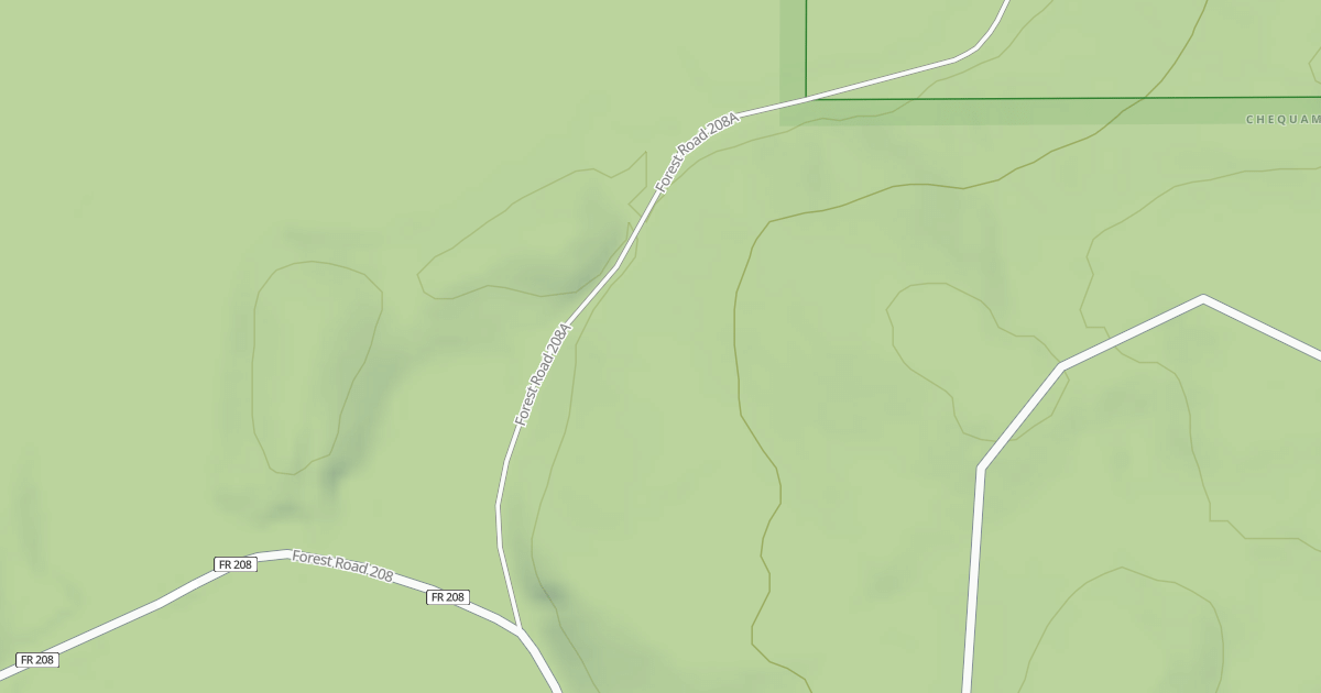 Map preview of FR 208A