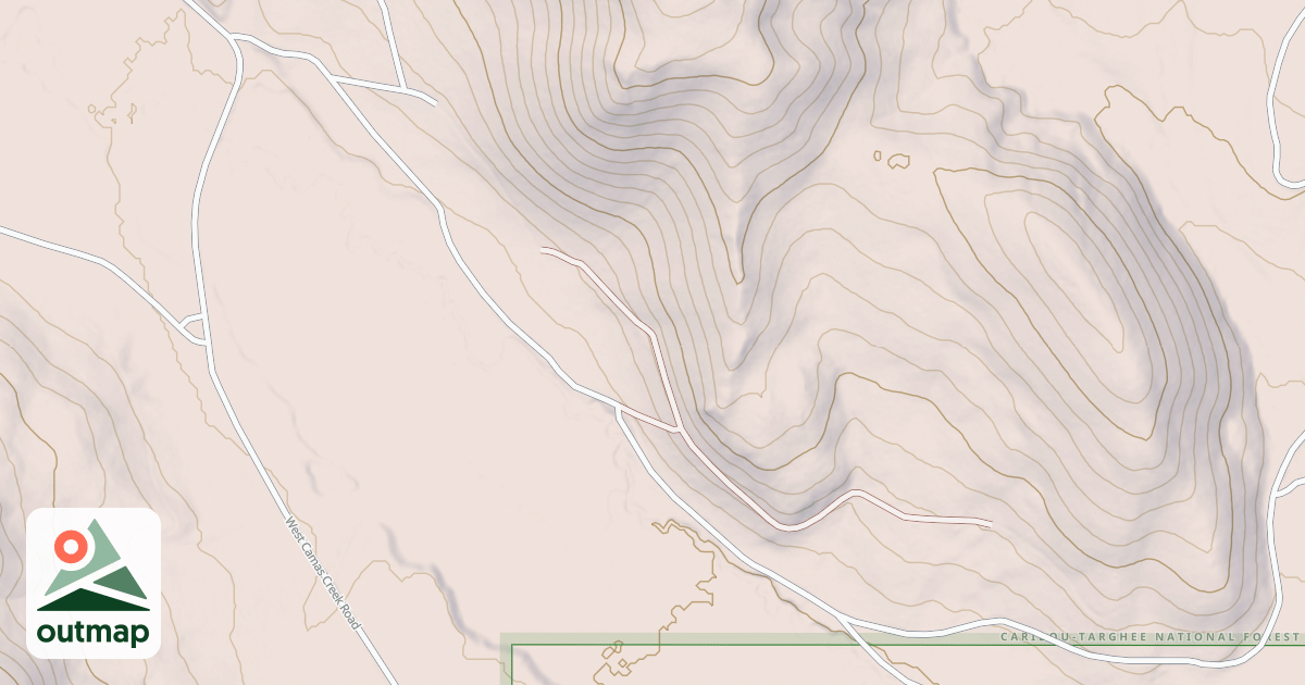 Map of BEAR GULCH