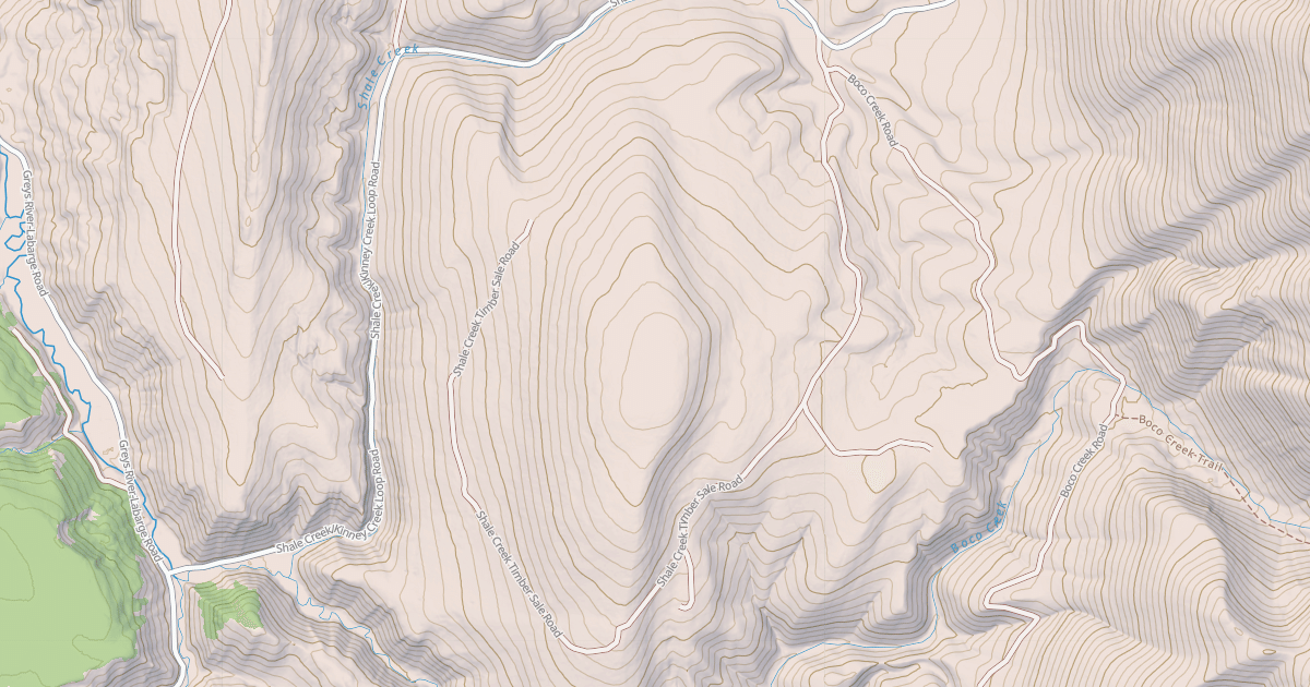 Map preview of SHALE CREEK TS