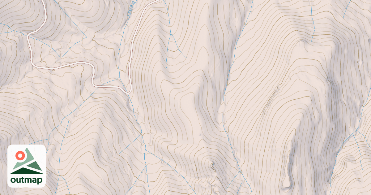 Map of ARG-FLOURNOY SPUR