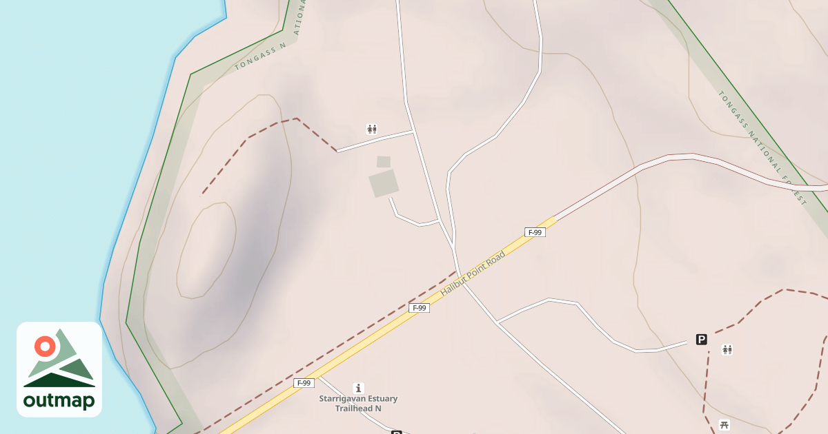 Map of STARRIGAVAN HOST CABIN DRIVE