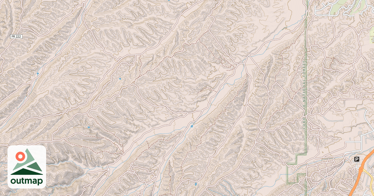 Map of POTRERO
