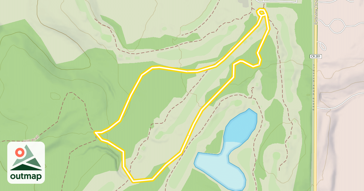 Map of Fairway Trail