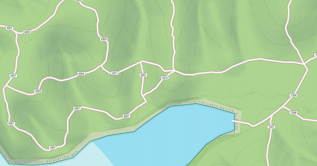 Map preview of USFS Motor Vehicle Use Map Trails 19135