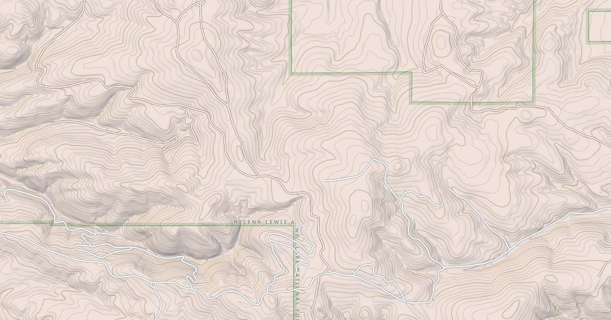 Map preview of MILLER GULCH