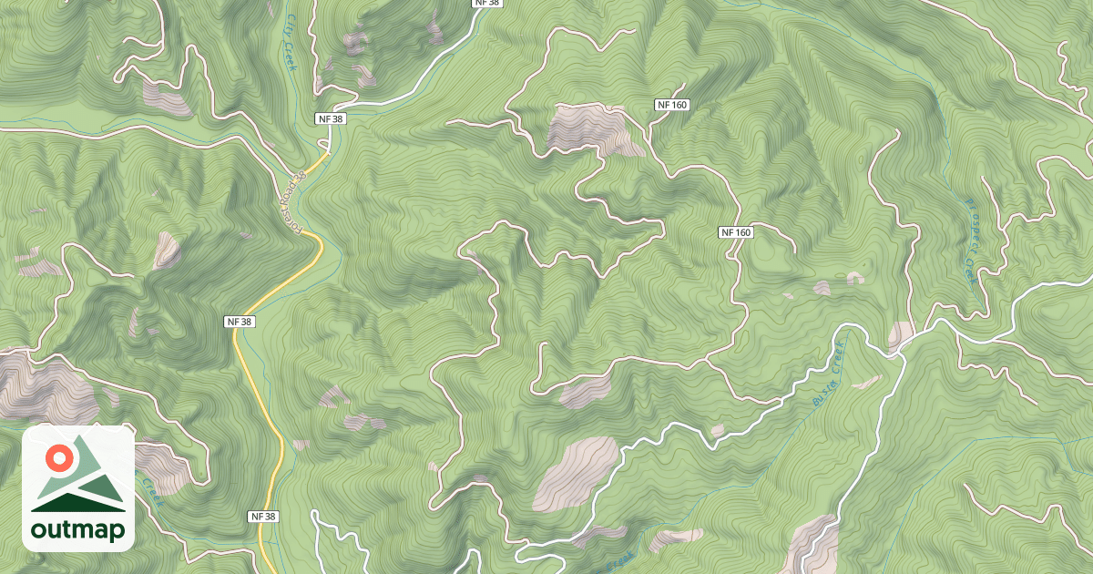 Map of CEDAR SPRINGS