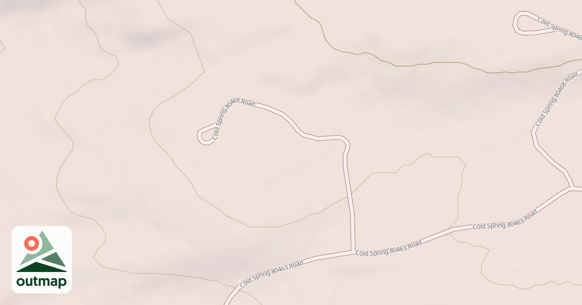 Map of COLD SPRING 80469