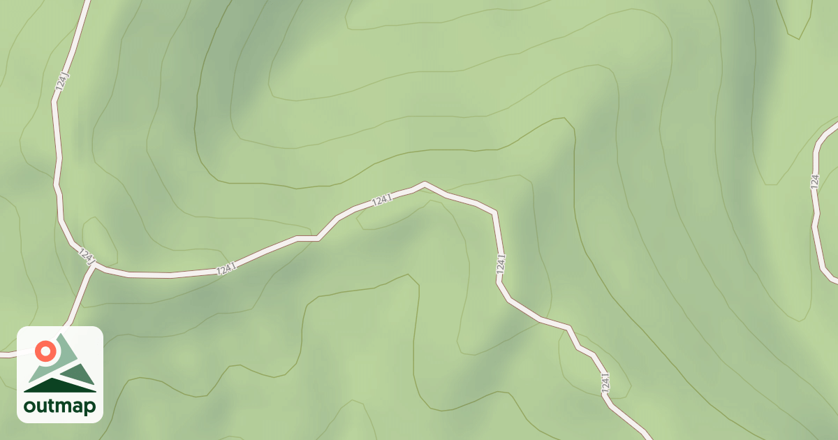 Map of White Sulphur Ohv Trail - I