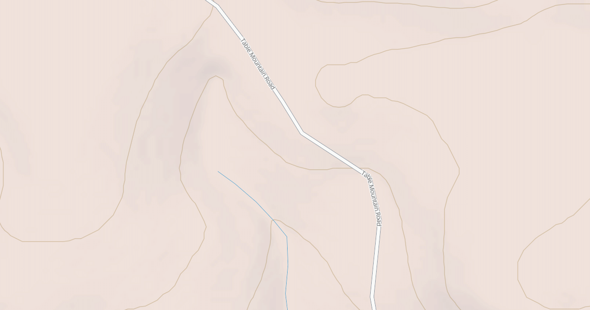 Map preview of Table Mountain Sled Trail