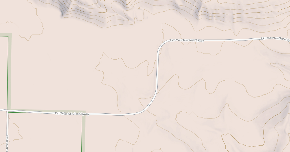 Map preview of RICH MTN BY WAY