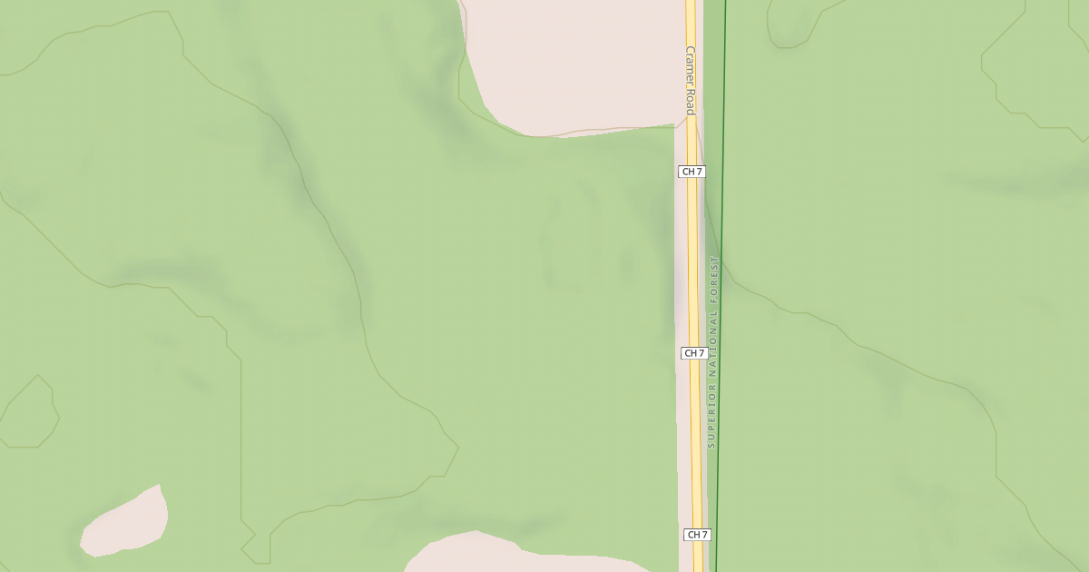 Map preview of HARRIET LAKE SPUR C