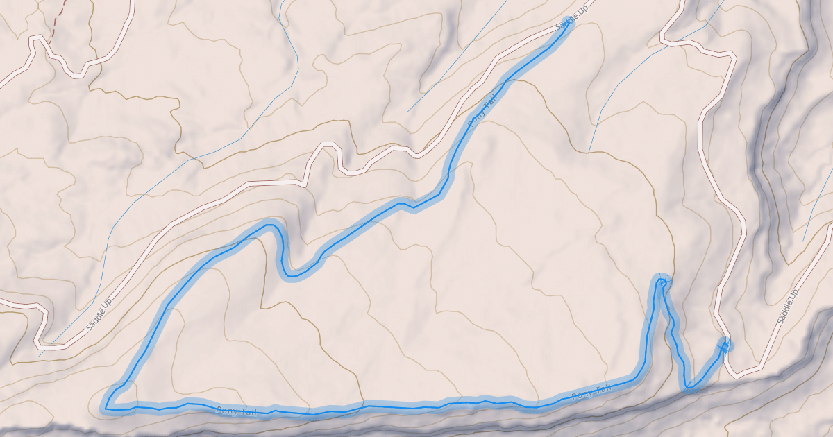 Map preview of Pony Tail