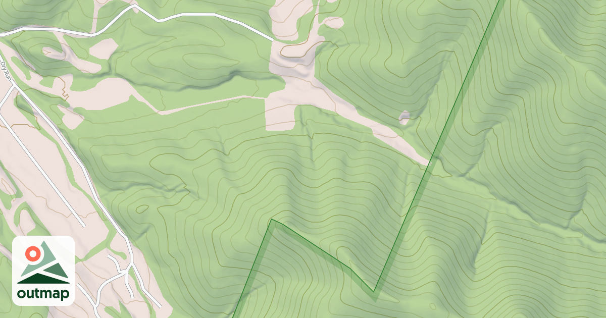 Map of LT. FORK DRY RUN